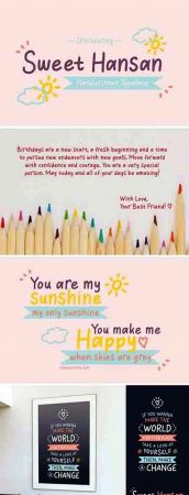 Sweet Hansan Font