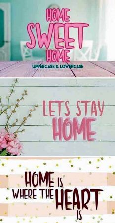 Home Sweet Home Font
