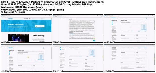 How to Earn by Uploading Videos on Dailymotion