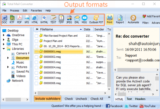free instals Coolutils Total Mail Converter Pro 7.1.0.617