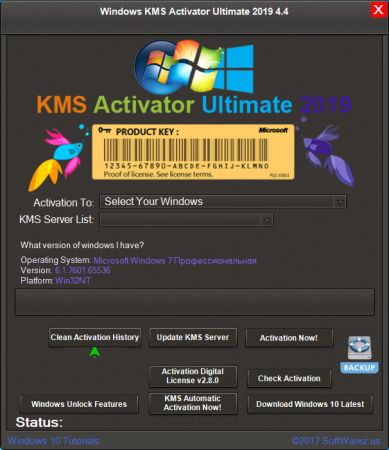 Windows KMS Activator Ultimate 2019 4 9 FileCR