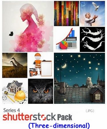 Shutterstock Pack 04 ( Three dimensional Images )