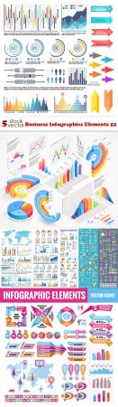 Vectors - Business Infographics Elements 52