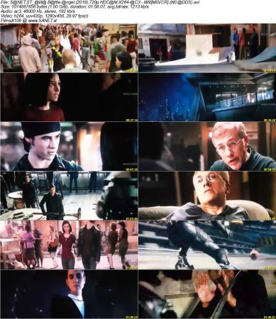 Alita Battle Angel 2019 720p HDCAM X264 AC3 MOVCR (NO ADDS)