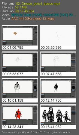 Blender 2.8 Advanced Grease Pencil Tutorial
