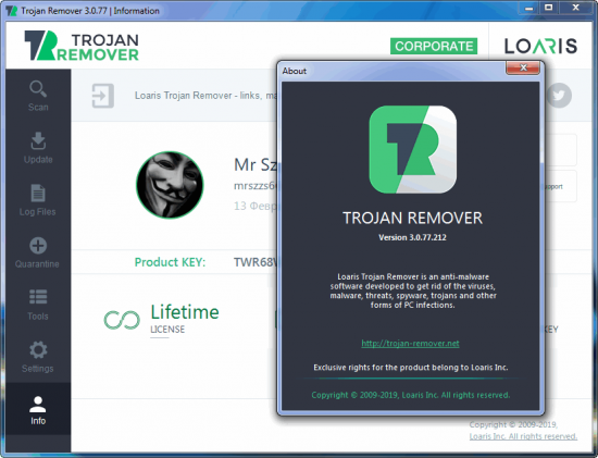 Loaris Trojan Remover 3.0.77.212 Multilingual