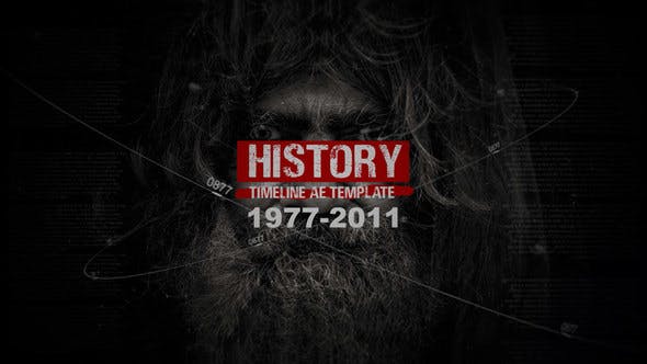 Videohive History Timeline Slideshow - After Effects Project