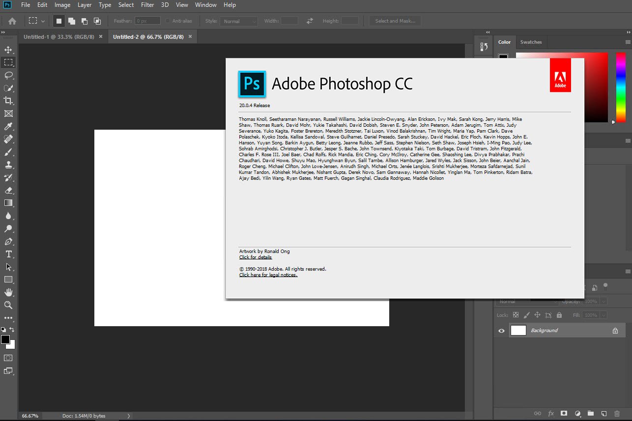 Adobe Photoshop CC 2019 V20.0.4