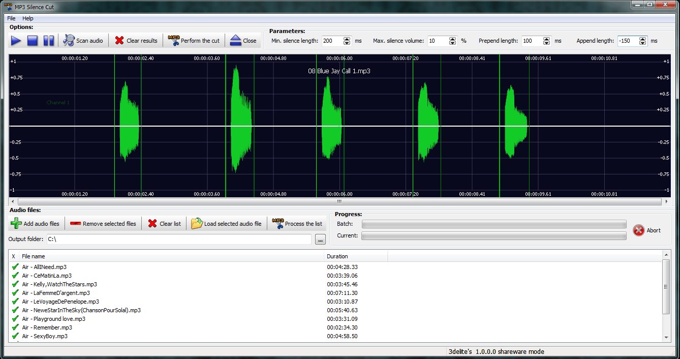 download the new 3delite Audio File Browser 1.0.45.74