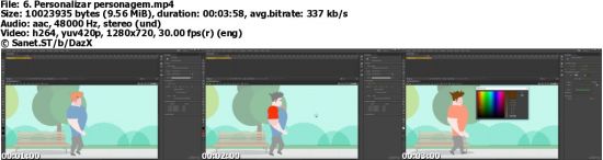 Adobe Animate CC - Ciclo de Caminhanda (bone tool)