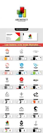 Logo business vector design illustration # 64