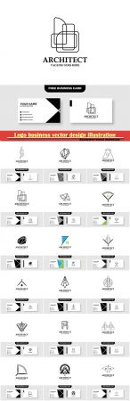 Logo business vector design illustration # 63