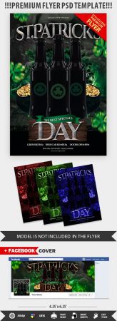 St Patrick’s Day PSD Flyer Template