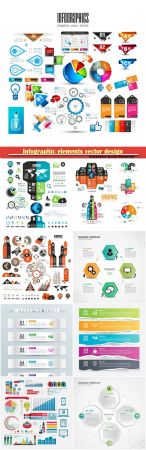 Infographic elements vector design illustration