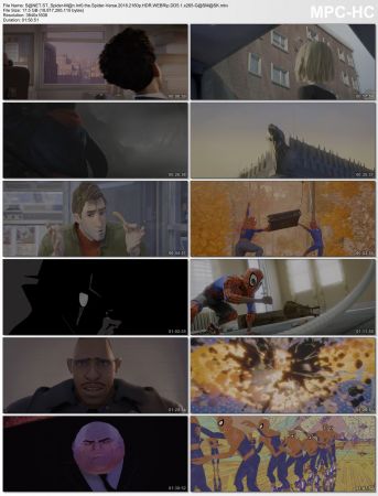 Spider-Man Into the Spider-Verse 2018 2160p HDR WEBRip DD5.1 x265-GASMASK