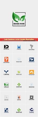 Logo business vector design illustration # 76