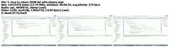 JSON with Java APIs, jQuery and JSON REST Web Services