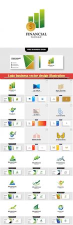 Logo business vector design illustration # 71