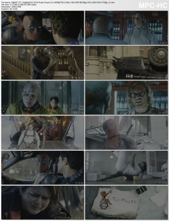 Deadpool 2 2018 Super Duper Cut UNRATED 2160p 10bit HDR BluRay 8CH x265 HEVC-PSA