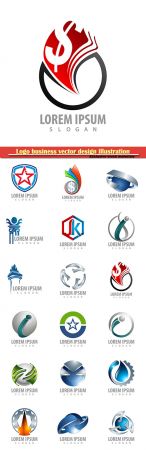 Logo business vector design illustration # 57
