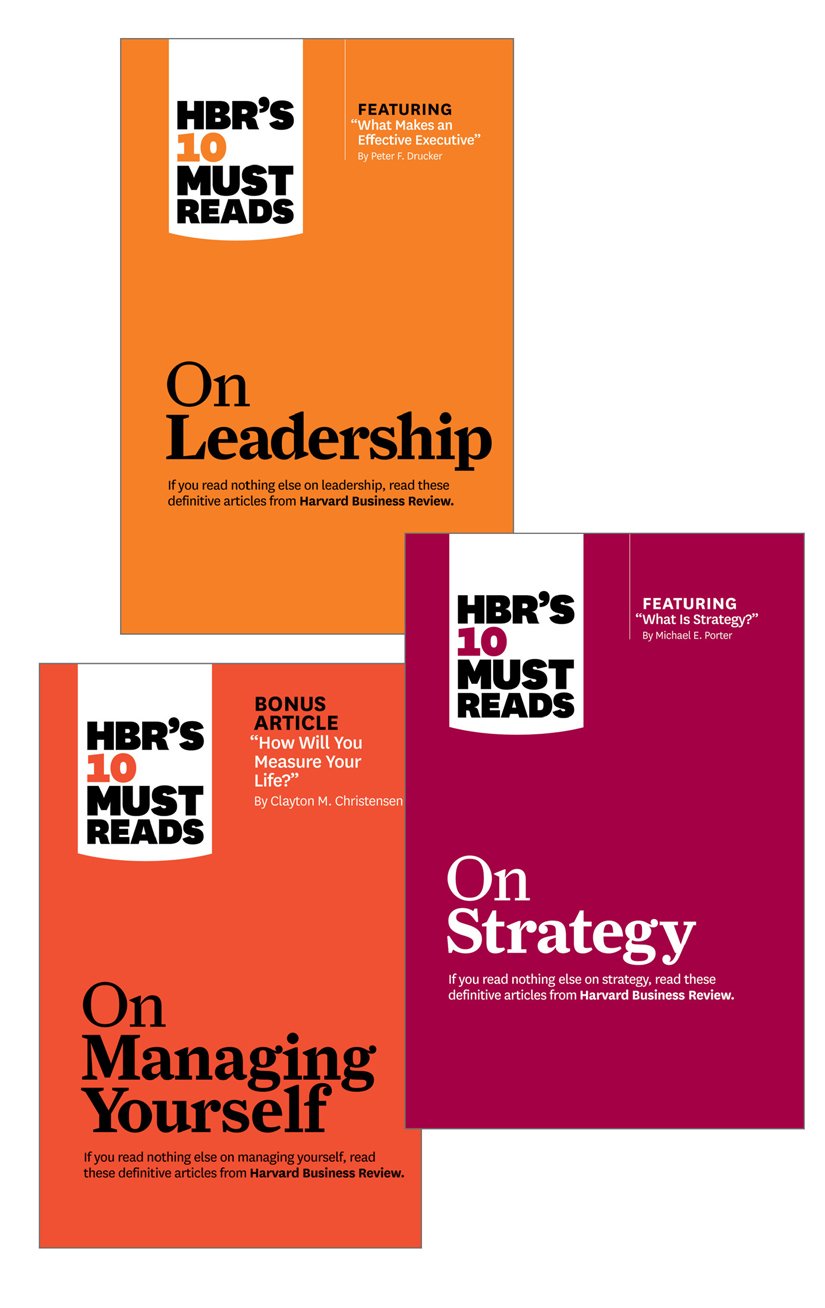 The HBR's 10 Must Reads Leader's Collection (3 Books) (HBR's 10 Must