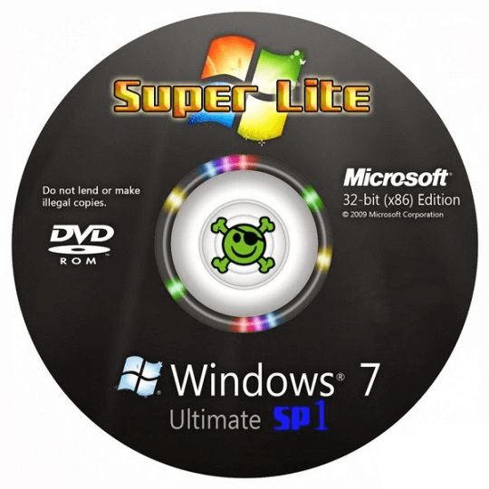 Windows 7 Super Lite Edition April 2019 (x86)