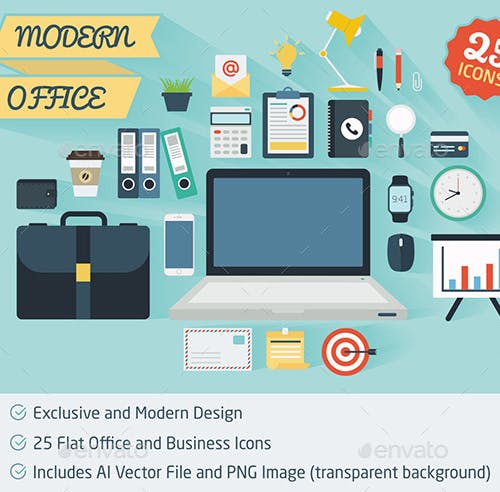 GraphicRiver - Business Icons 11892142