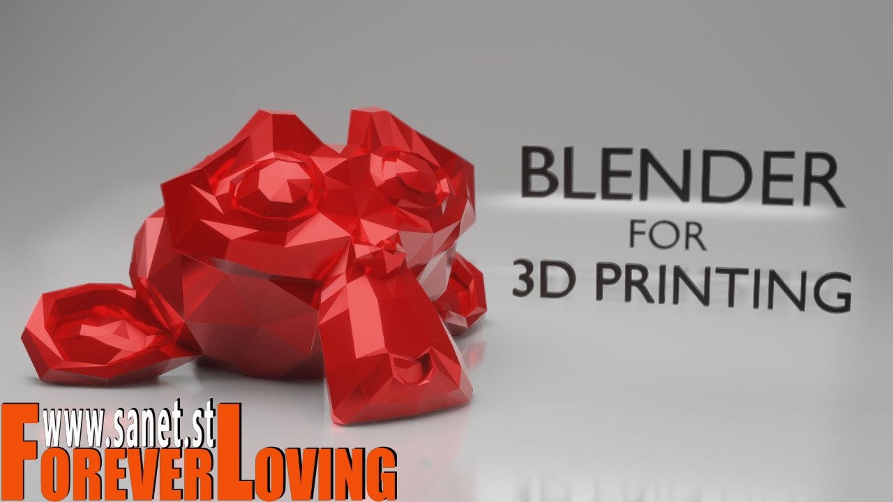 learn blender for 3d printing