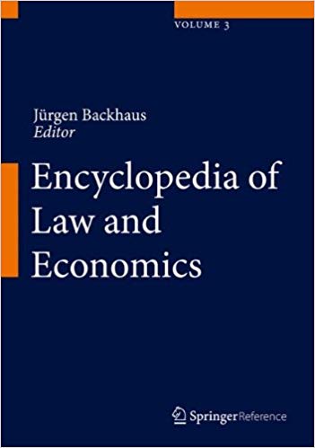 Encyclopedia of Law and Economics