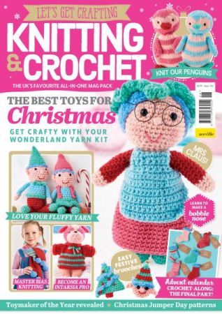Let's Get Crafting Knitting &amp; Crochet - Issue 106 - November 2018