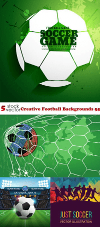 Vectors   Creative Football Backgrounds 55