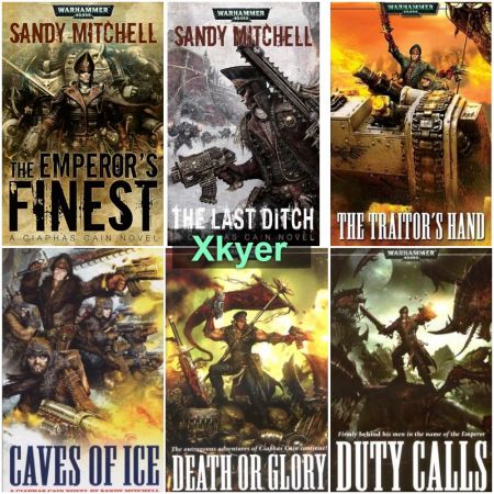 Ciaphas Cain series by Sandy Mitchell