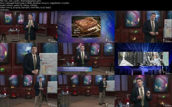 TTC Video - Thermodynamics: Four Laws That Move the Universe