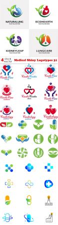 Vectors - Medical Shiny Logotypes 31