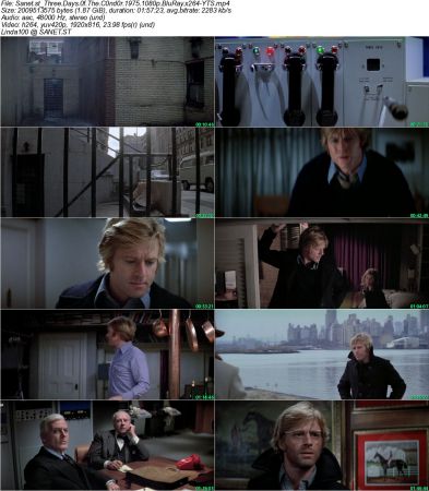 Three Days Of The Condor 1975 1080p BluRay x264-YTS