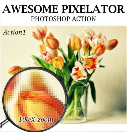 GraphicRiver - Awesome Pixelator Photoshop Action