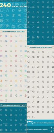 GraphicRiver - Social Media Icons 12265947