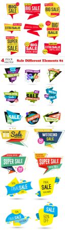 Vectors - Sale Different Elements 81