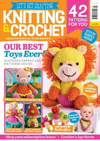 Let's Get Crafting Knitting &amp; Crochet - Issue 107 - December 2018
