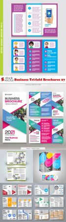 Vectors - Business Tri-fold Brochures 27