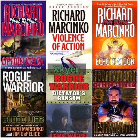 Rogue Warrior series by Richard Marcinko