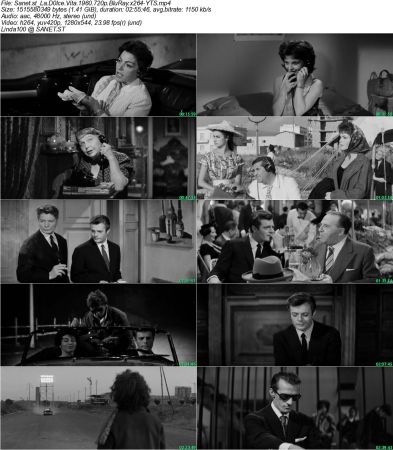 La Dolce Vita 1960 720p BluRay x264-YTS