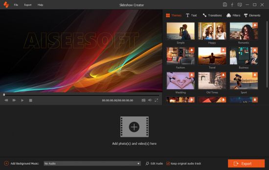 Aiseesoft Slideshow Creator 1.0.62 for apple download