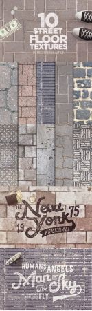 Street Floor Textures x10   3726828