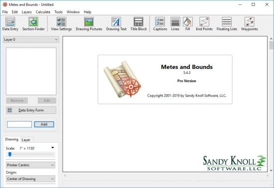 free metes and bounds plotter