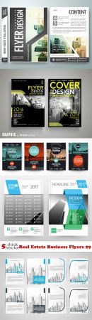 Vectors - Real Estate Business Flyers 29