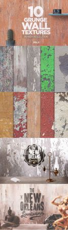 Grunge Wall Textures x10 vol2   3726836