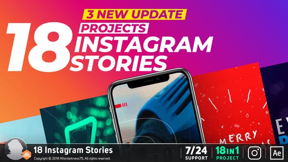 Videohive Instagram Stories - After Effects Project