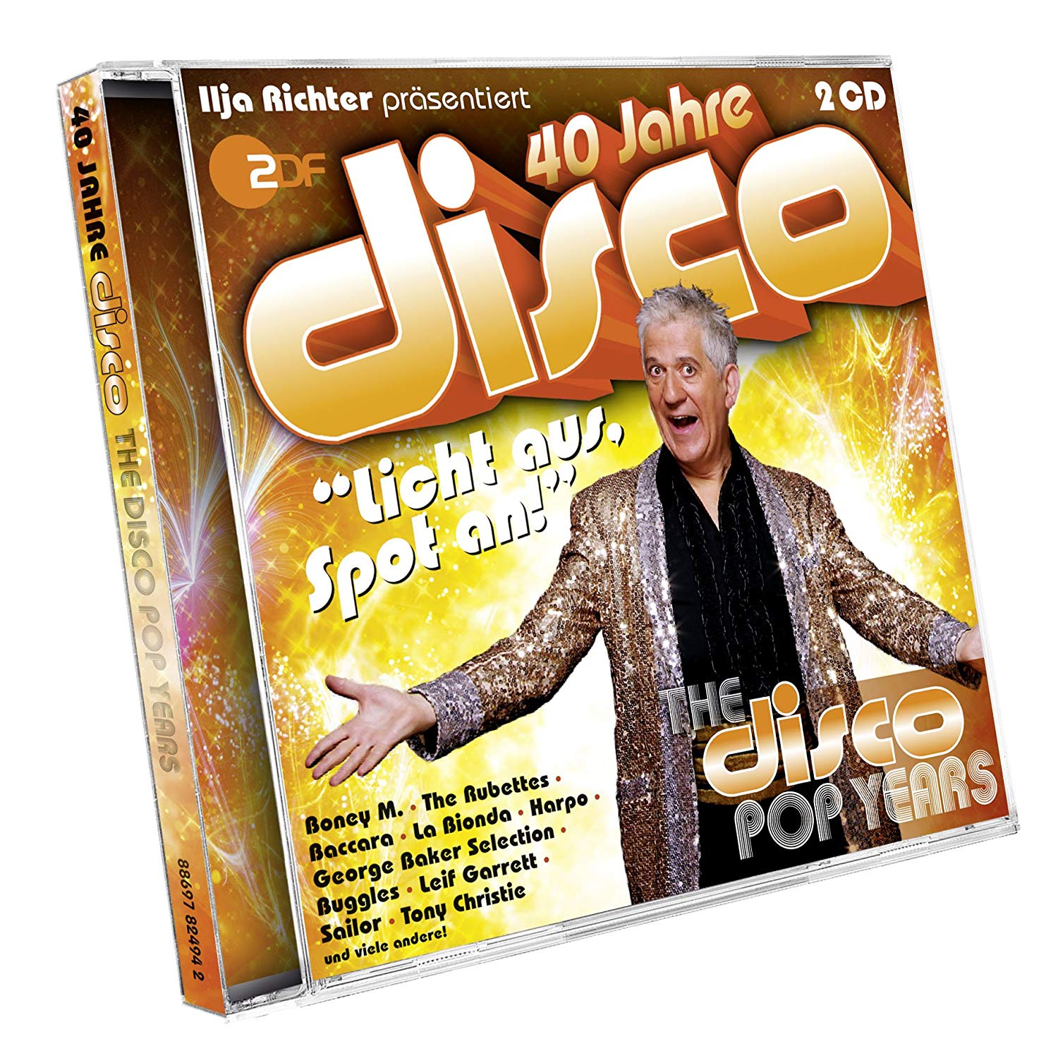 Золотая коллекция диско. 40 Jahre. 40 Jahre Disco Vol.9 - delicious Disco. Немецкий музыкальный канал ZDF Disco. Flac 2011