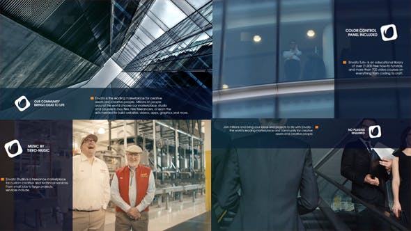 Videohive Minimal Slideshow 19288430 - After Effects Template